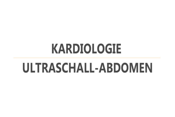 Tierarztpraxis Nussdorf Kardiologie Ultraschall